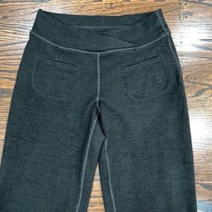 Ipex Black Wool Flare Pants Size XS